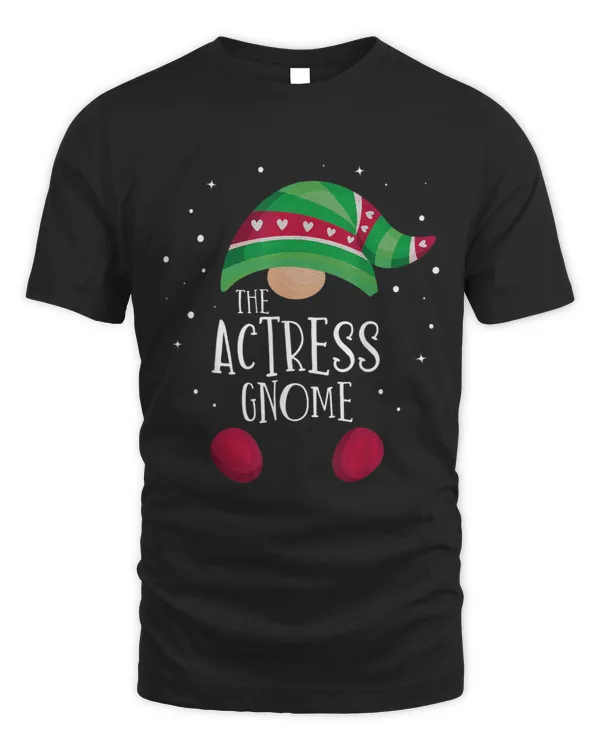 Actress Gnome Family Matching Christmas Pajamas T-shirt