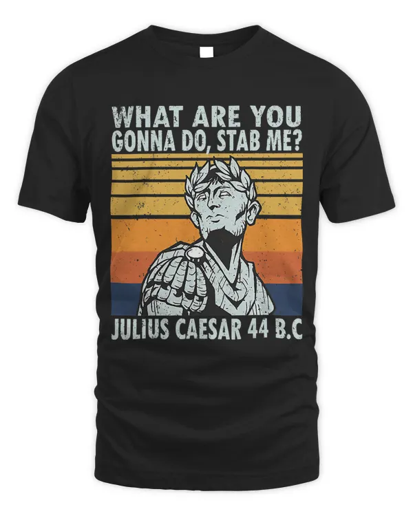 Vintage Retro Vintage What Are You Gonna Do Stab Me Julius
