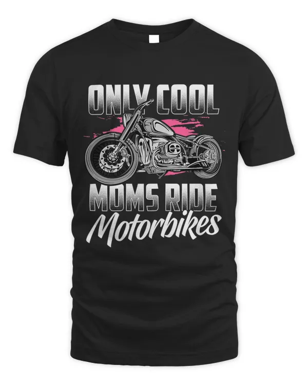 Womens Funny Motorcycle Lover Graphic Women Girls Moms Motorbike