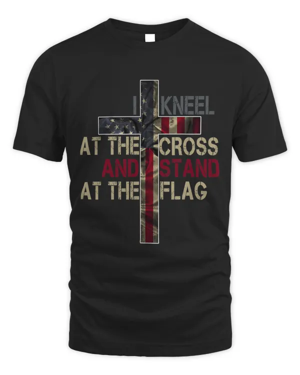 Real Patriot I Stand For The Flag And Kneel For The Cross 242