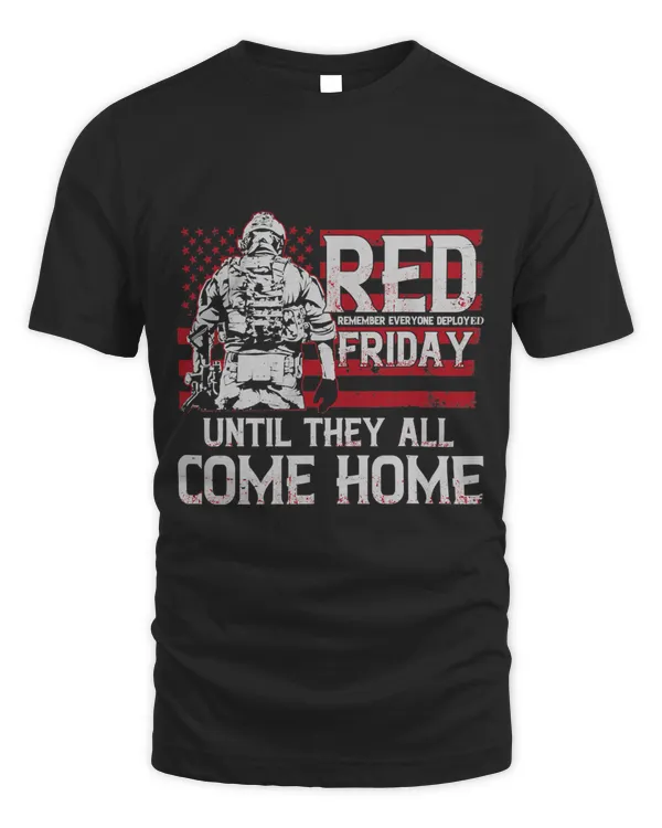RED Friday Remember Everyone deployed every friday veterans 246