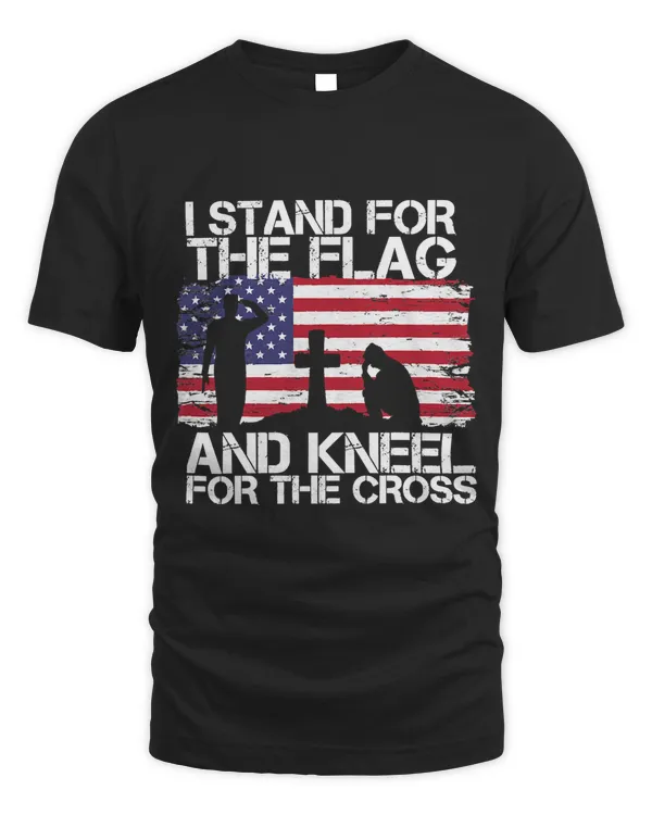 American Flag I Stand For The Flag And Kneel For The Cross 239