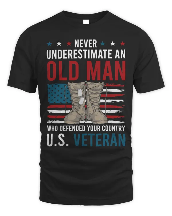 Never underestimate an old man who defended your Country 138