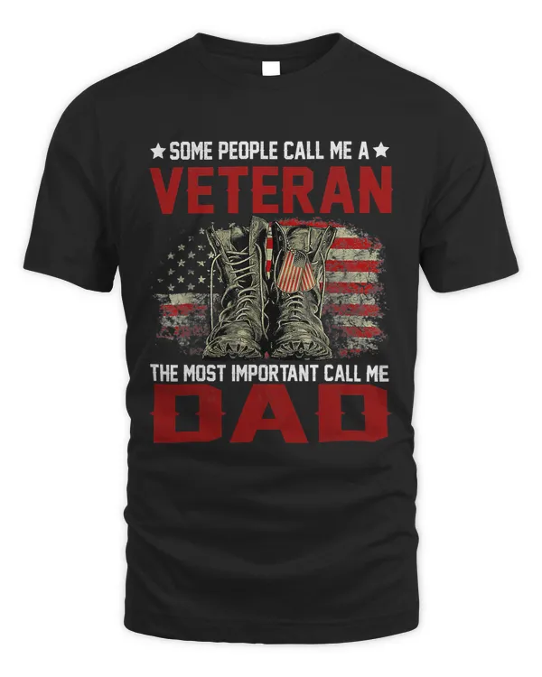 US Army Veteran Dad Flag American USA Fathers Day