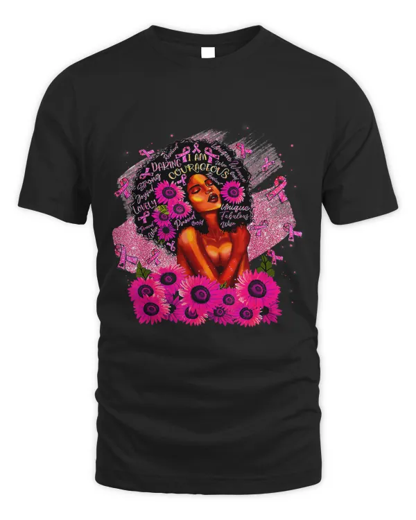 Breast Cancer Black Women Queen Pink Ribbon Breast Cancer Awareness Month 205 Warrior