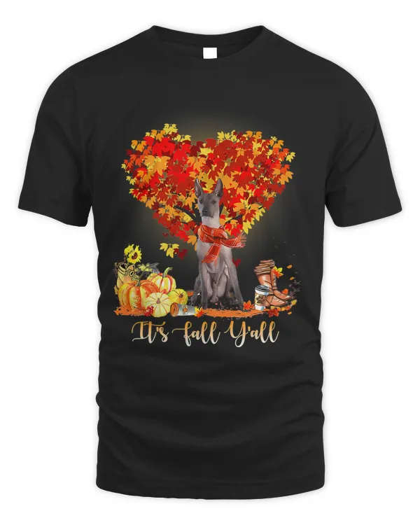 Its Fall Yall Xoloitzcuintli Dog Lovers Thanksgiving203