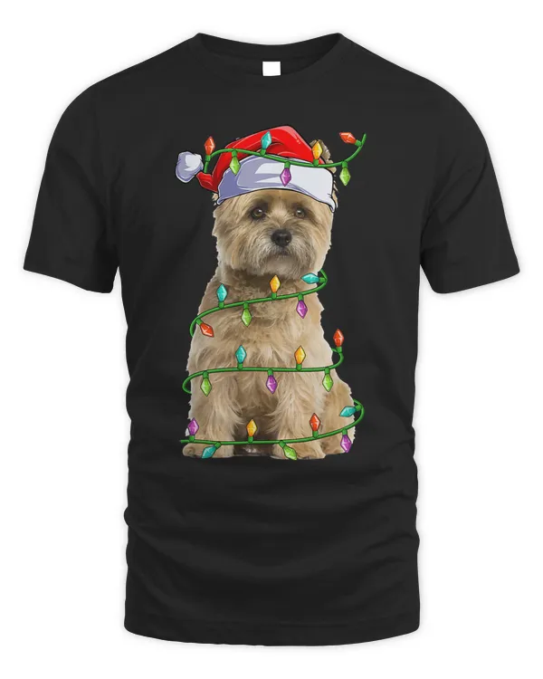 Cairn Terrier Dog Lover Xmas Santa Cairn Terrier Christmas145