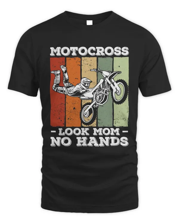 Vintage Dirtbike Motocross look mom no hands MX511