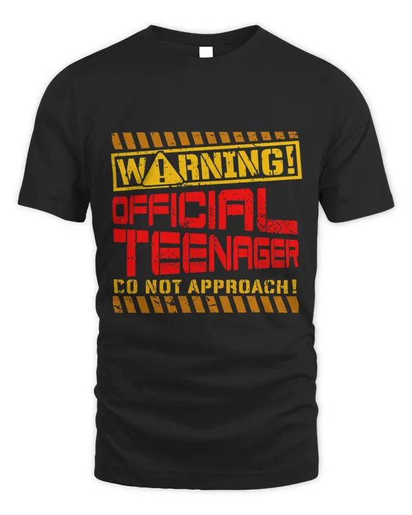 Warning Official Teenager Do Not Approach 13th Birthday 268