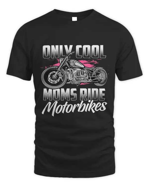 Womens Funny Motorcycle Lover Graphic Women Girls Moms Motorbike