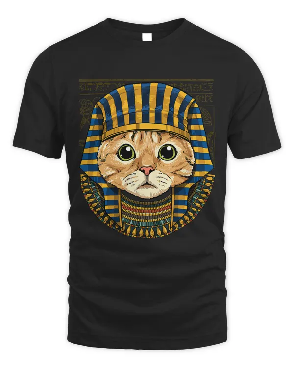 Cat Egyptian Pharaoh Historian Archaeologist 96