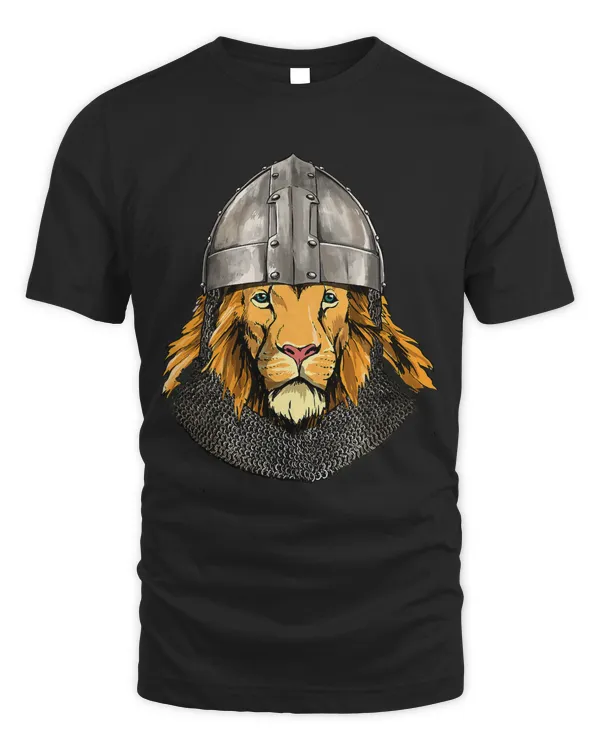 Medieval Lion Knight Warrior Lion Safari Animal Lover 32