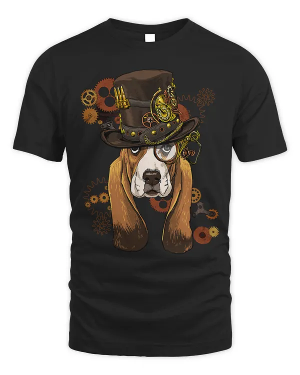 Steampunk Basset Hound Dog Steampunk Lovers 32