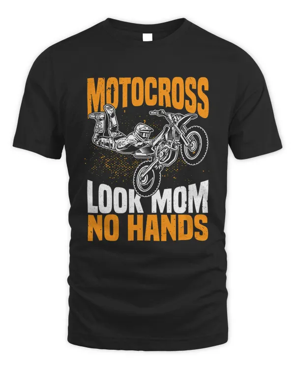 Vintage Dirtbike Motocross look mom no hands MX11
