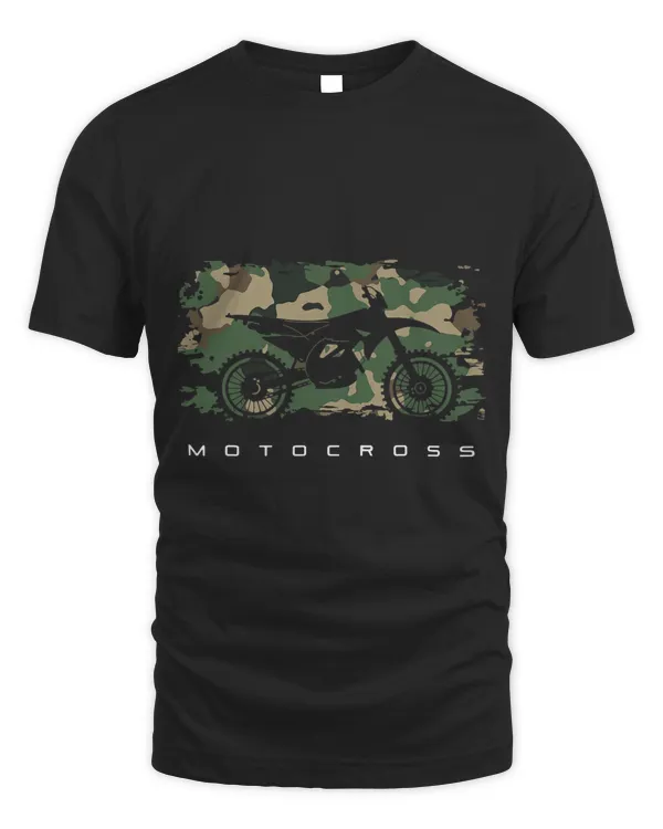 Motocrosses Camouflage Motocross Dirt Bike Motorcycle Racing