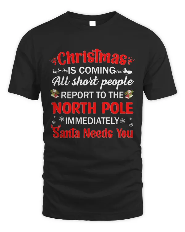 Christmas is coming au short people report to the north pole immediately santa needs you