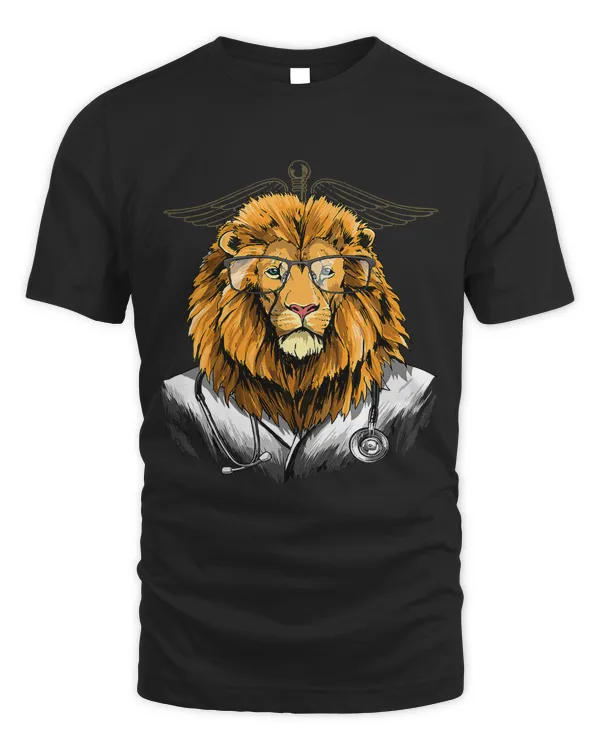 Doctor Lion Surgeon Physician Dr MD Wild Animal Lion Lover 175