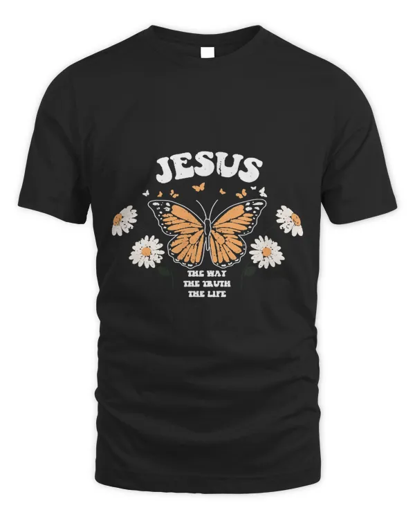 Wildflowers Butterfly Bible Verse John 146 Christian Saying558