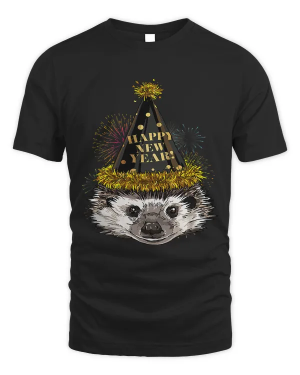 New Year Hedgehog New Years Eve Party Countdown Mammal104