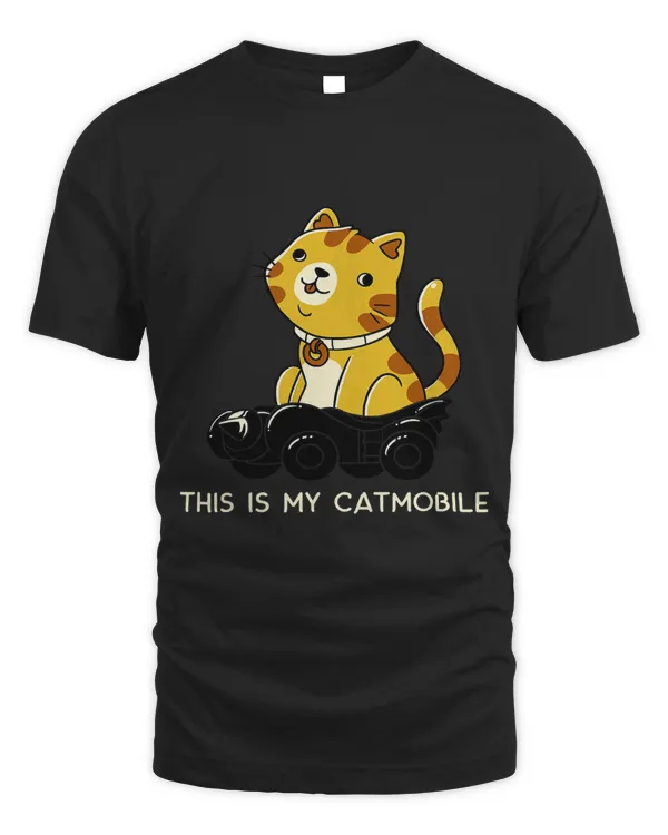 This Is My Catmoblie Kitten Funny Classic Comics Pun Cat491