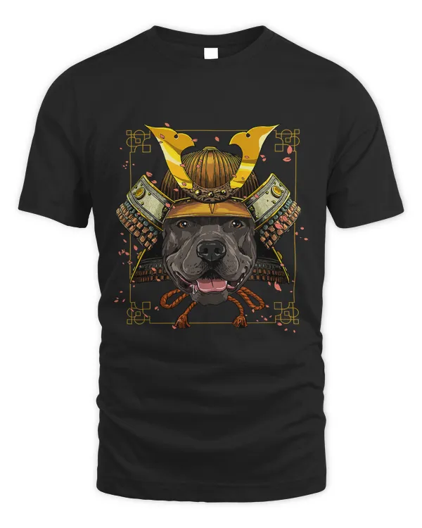 Samurai Pit Bull Dog Warrior Samurai Lovers Gift 251