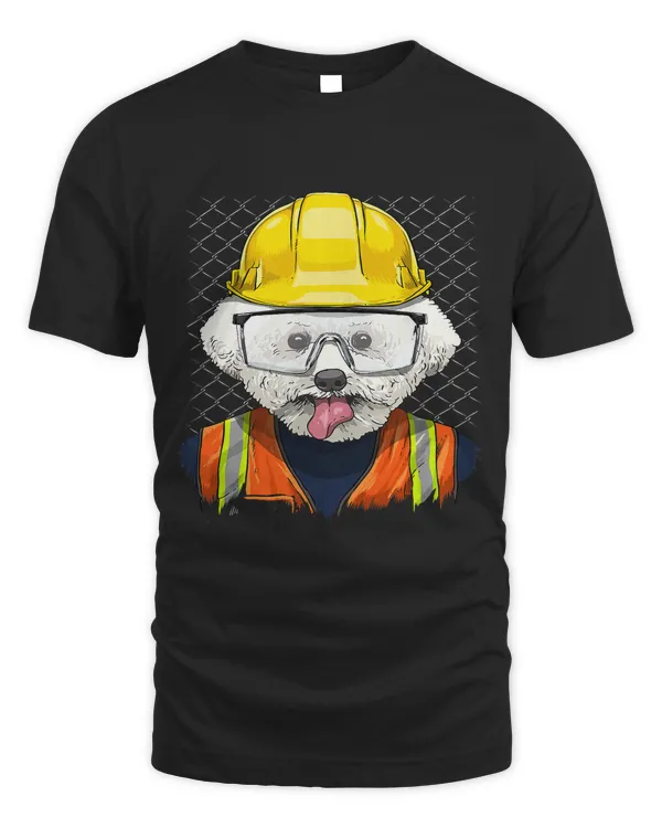 Bichon Frise Construction Worker Bichon Frise Dog 204