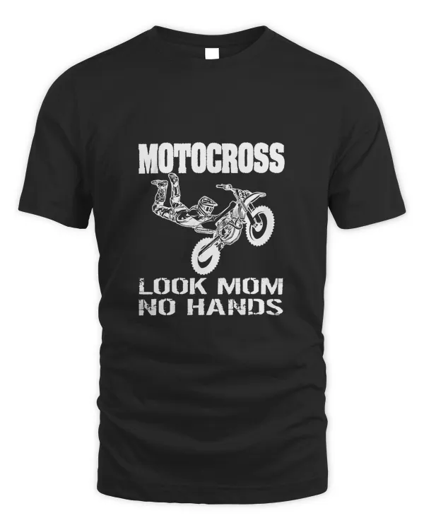 Dirtbike Motocross look mom no hands MX