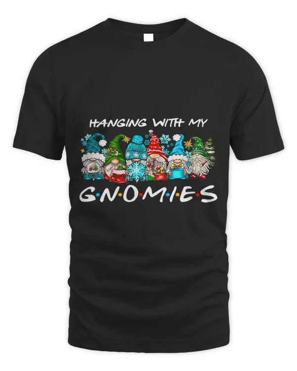 Hanging With My Gnomies Shirt Gnome Christmas Pajamas Xmas585