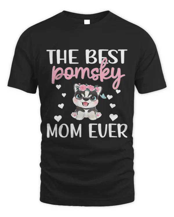 Best Pomsky Mom Ever Pomsky Dog Owner Pomsky Mama 556