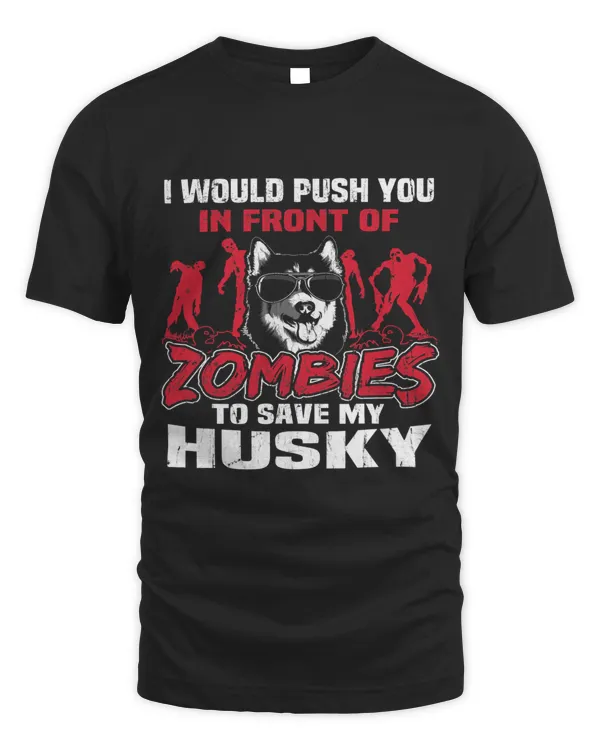 Save My Husky Dog From Zombies Funny Halloween 2021 185