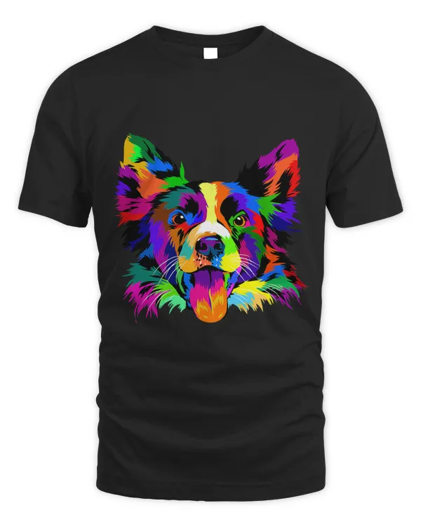 Pop Art Border Collie Dog Breed Keeper Enthusiasts Owner 6