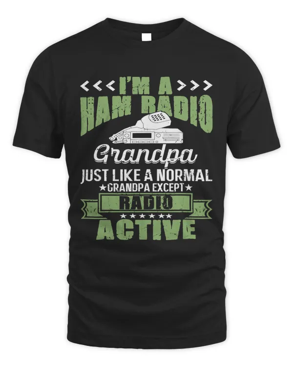 Ham Radio Operator Retired GrandpaFunny Retirement