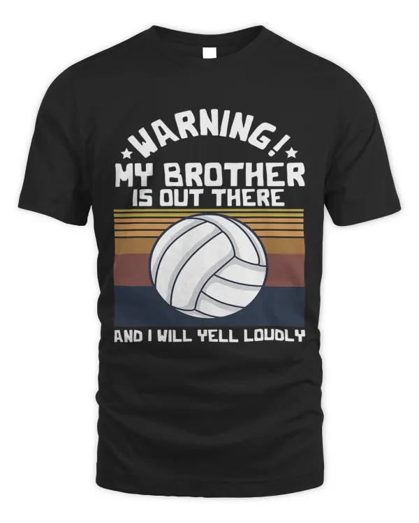 Volleyball Sport Lover Design for a Sister of a Volleyball Player 315