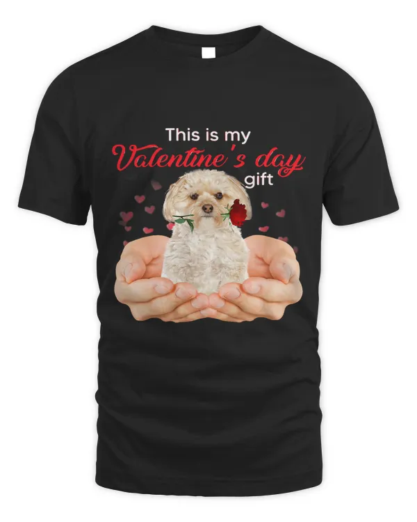 Cute Morkie This Is My Valentines Day Pajama