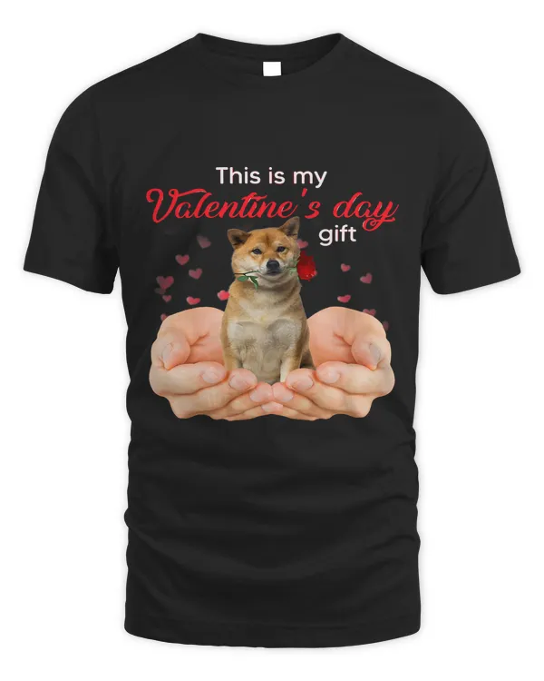 Cute Shiba Inu This Is My Valentines Day Pajama