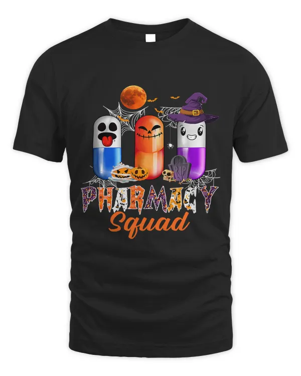Ghost Witch Pumpkin Pills Pharmacy Squad Costume 399