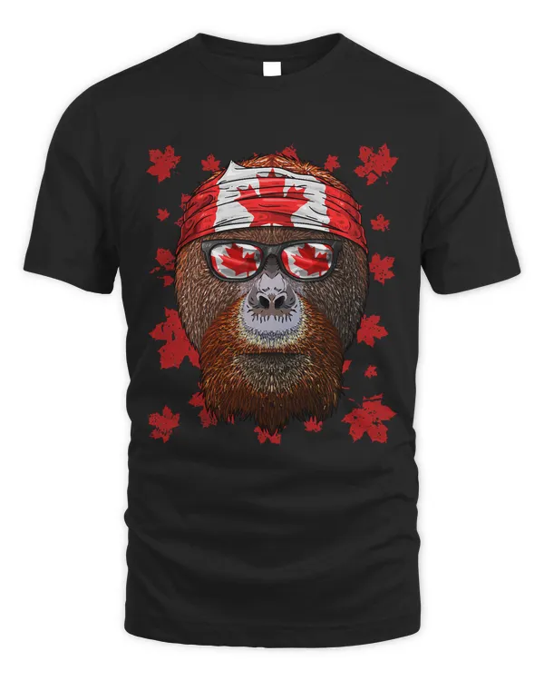 Canadian Orangutan Patriotic Canada Flag Maple Leaf Pride