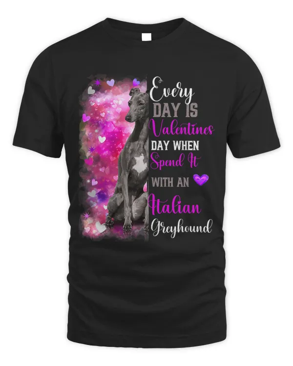 Womens Greyhound Mom Funny Valentines Day Dog Lovers Cool Cute