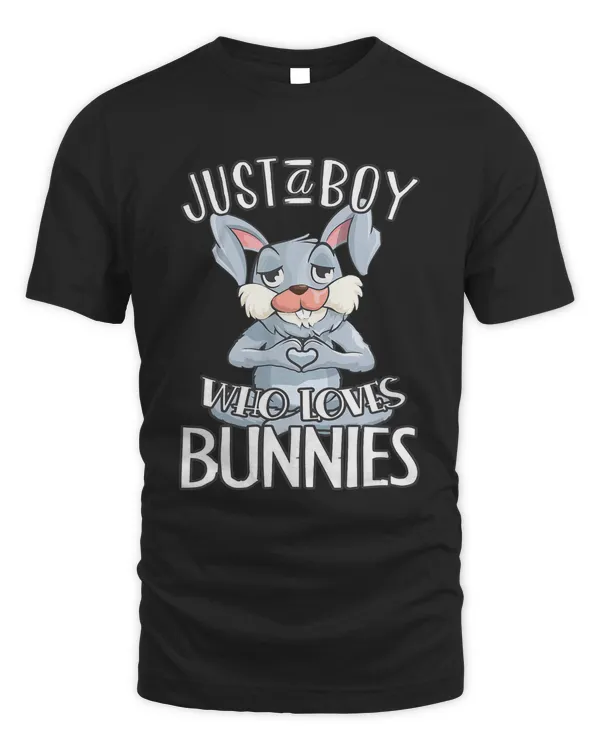 Cute Bunny Lover Graphic for Boys Men Kids Rabbit