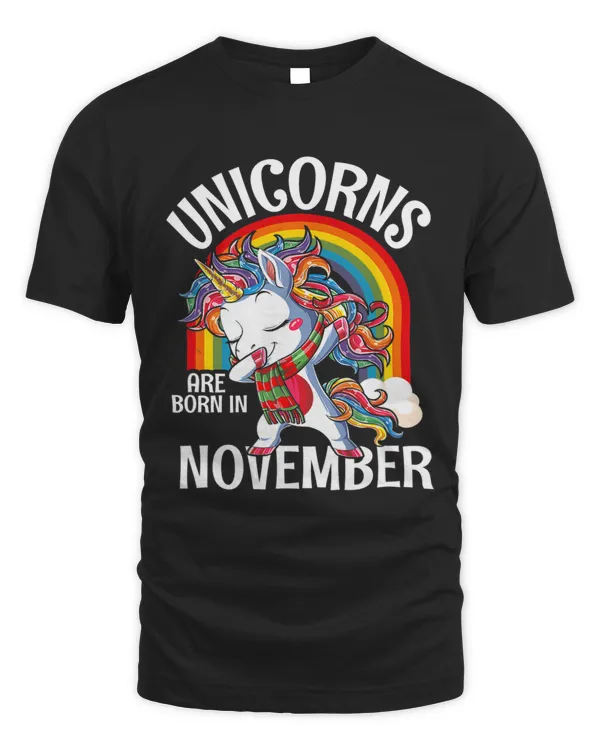 Dadding Unicorns are Born in November Happy Birthday Women