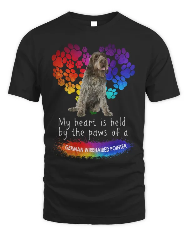 My Heart Is Held By The Paws Of A German Wirehaired Pointer
