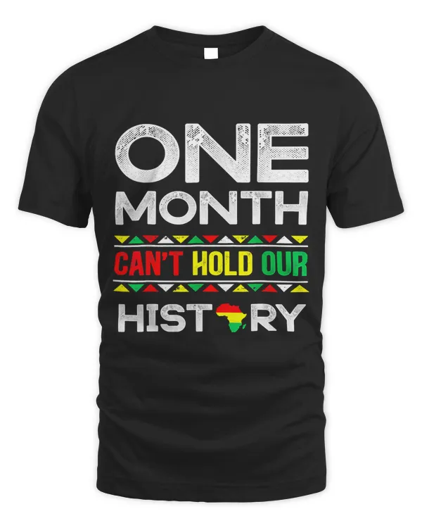 One Month Cant Hold Our History African Black History Month 1