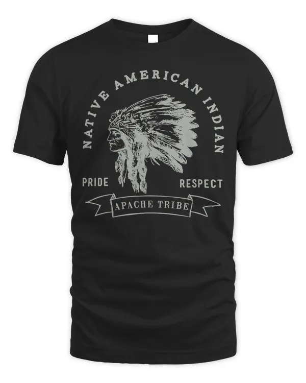 Apache Tribe Native American Indian Pride Respect Honor T-Shirt