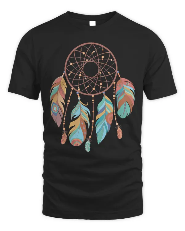 Dream Catcher Native American Feathers Tribal Dreamcatcher T-Shirt