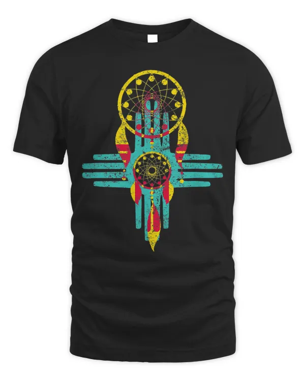 Dream Catcher Zia T-Shirt Native American Southwestern Women