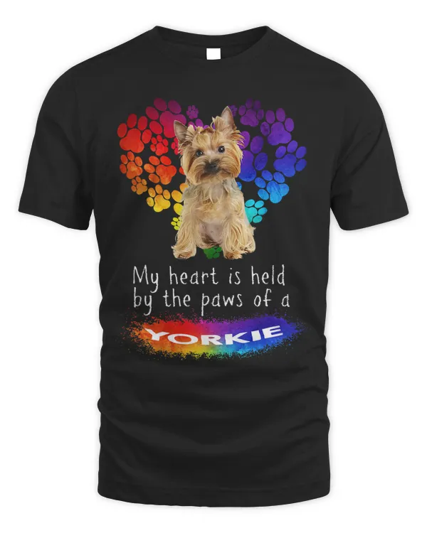 My Heart Is Held By The Paws Of A Yorkshire Terrier Yorkie