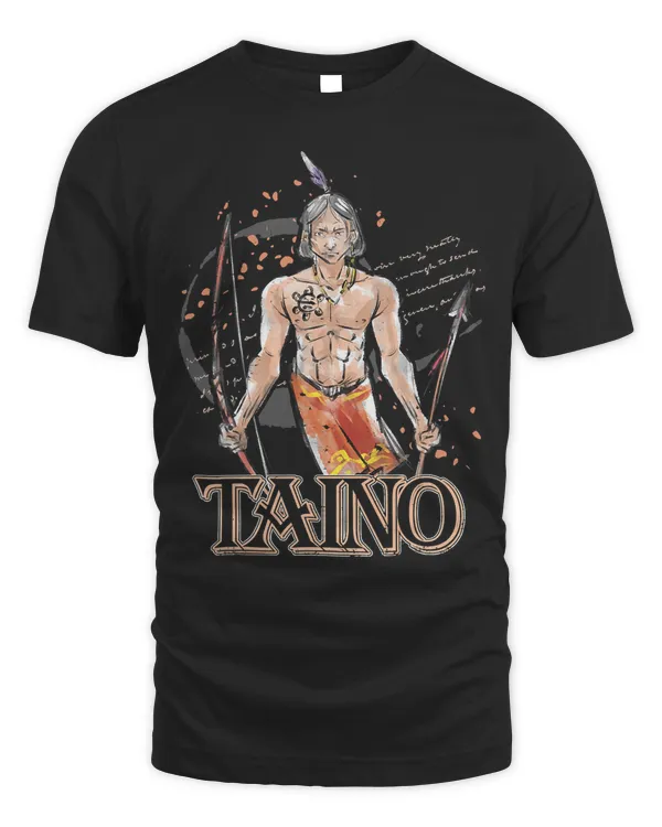 Taino Indian Native American Boriken Borinquen Gift Taino T-Shirt