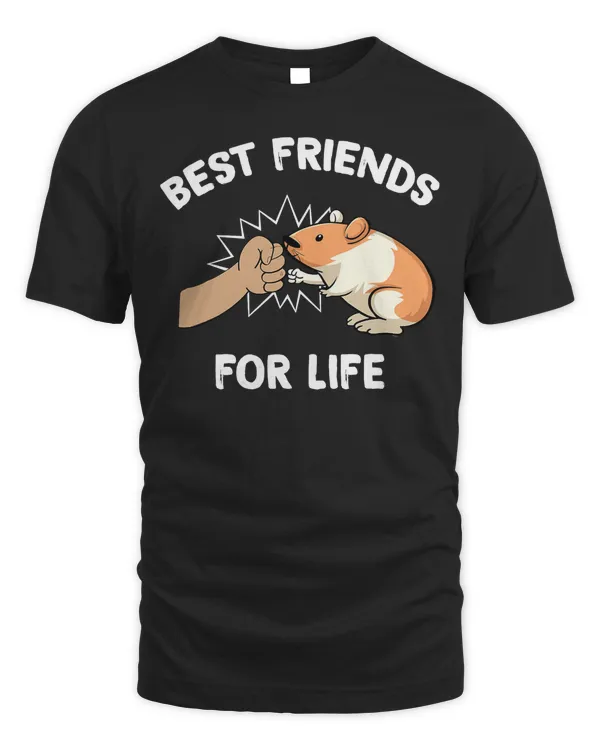 Best Friends For Life - Cavy Lover Guinea Pig Owner Rodent T-Shirt