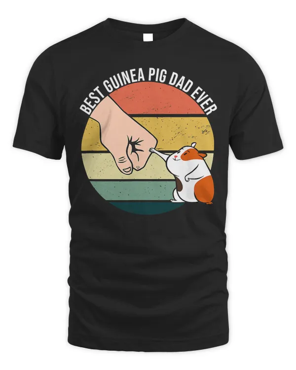 Best Guinea Pig Dad Ever Furry Potato Domestic Cavy T-Shirt