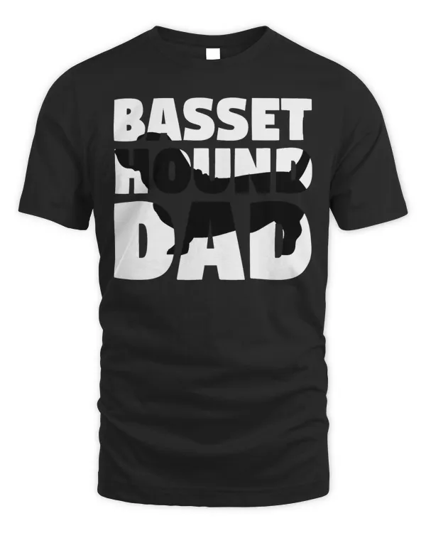 Basset Hound Dad T-Shirt Basset Hound Gift Father Dog Dad